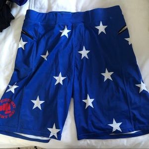 Feed Me Fight Me Mens Workout Shorts